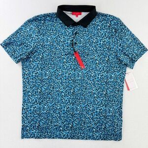 Redvanly Polo Shirt Size XL Mens Blue Floral Brewer Golf‎ Purepoly NEW